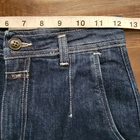 NEW Closed Leira Jeans Womens 24 Wide Leg High Rise Cropped Contemporary - Picture 9 of 11